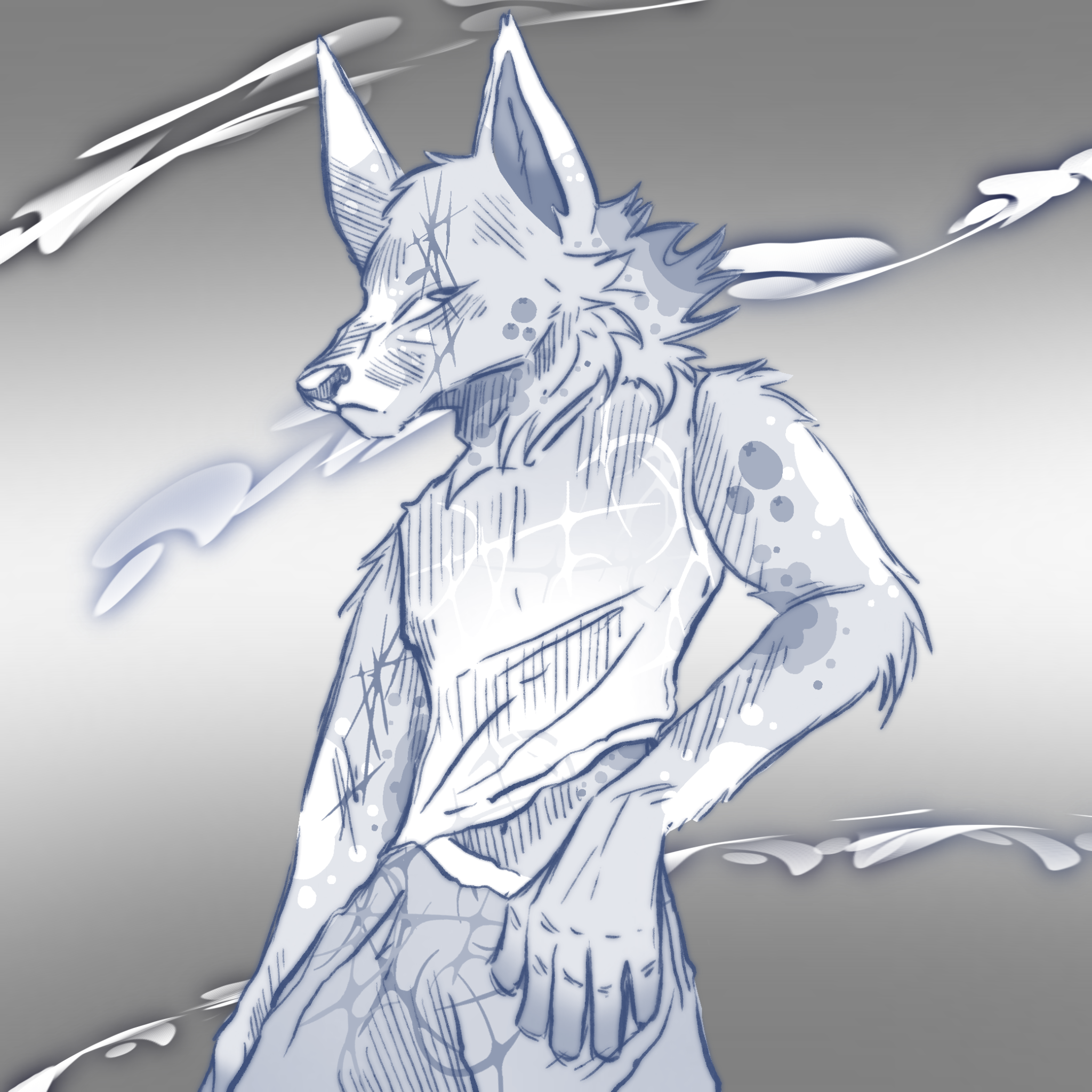 Arctic character illustration